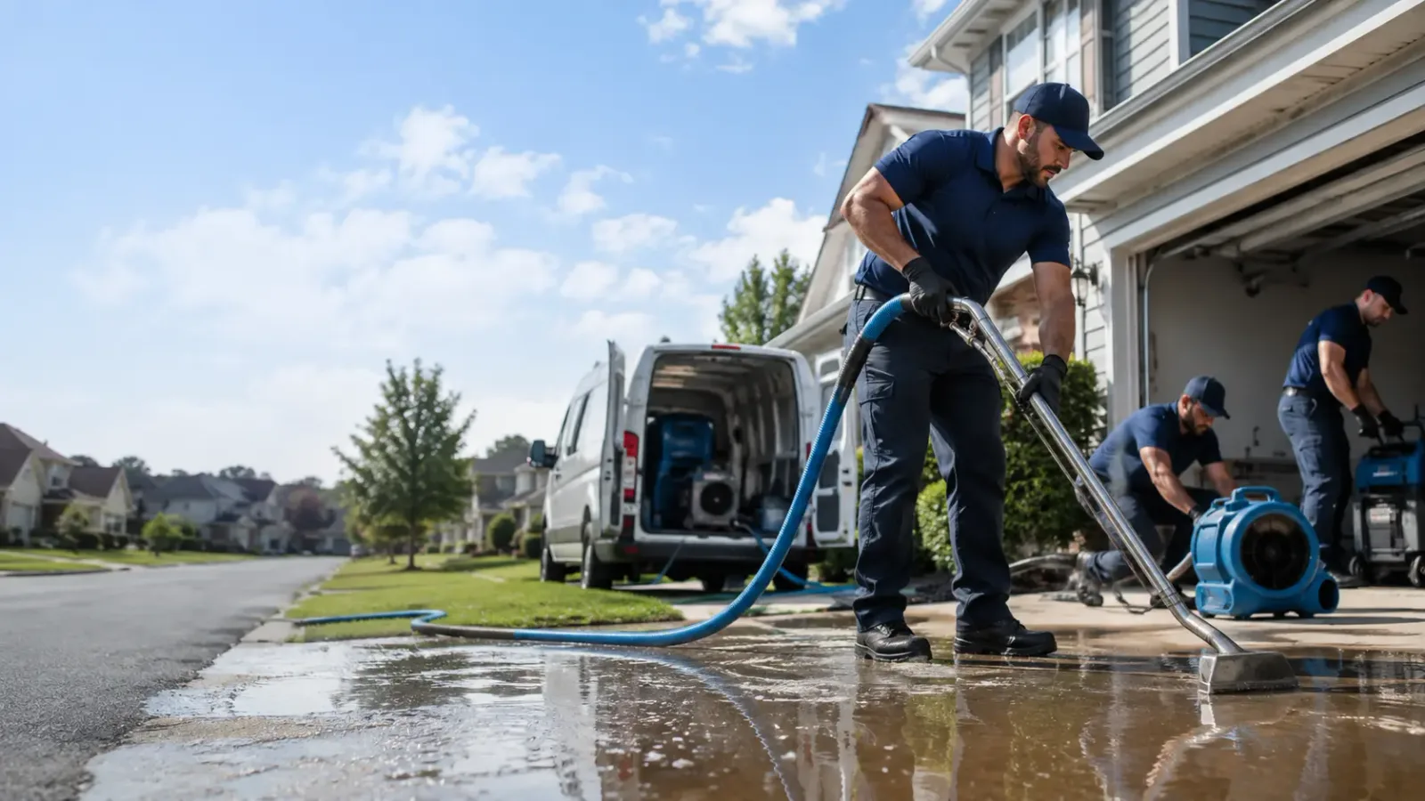 Flood Damage Restoration in Manchester, OH